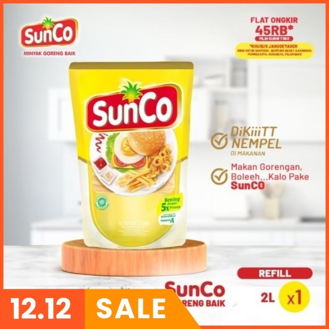 

Minyak goreng Sunco 2 liter 12.12 promo