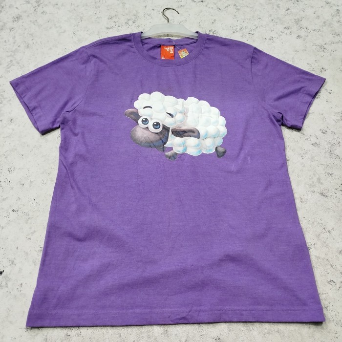 Kaos t-shirt THREE Q.R. ungu