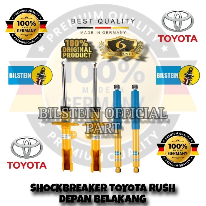 SHOCKBREAKER DEPAN BELAKANG TOYOTA RUSH ORIGINAL BILSTEIN B6