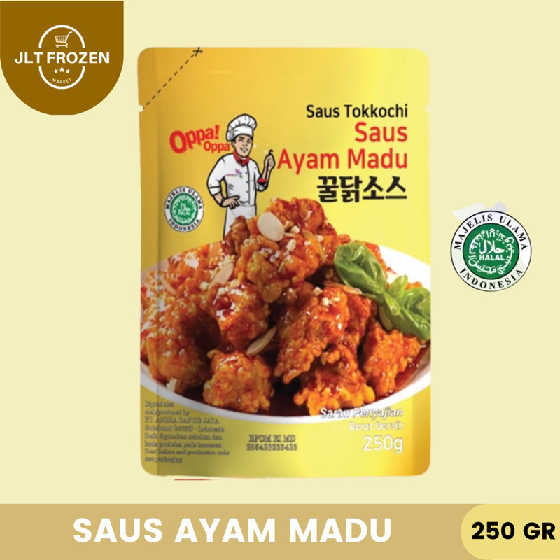 

Saus Ayam Madu Instan Korea / Honey Chicken Sauce Halal - 250gr