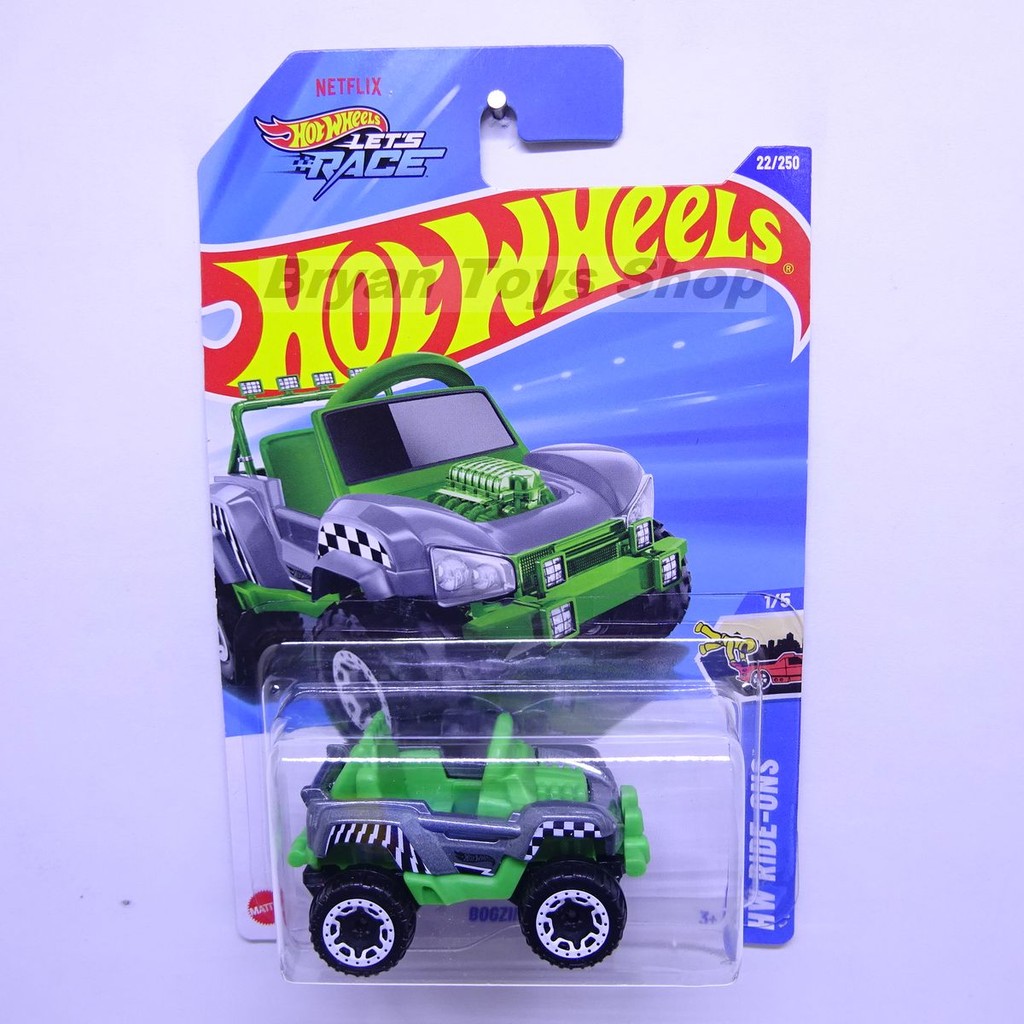 Hot Wheels Bogzilla Abu Hijau