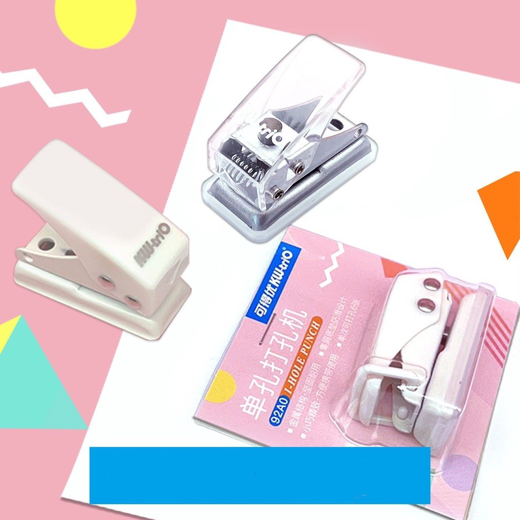 

Alat pembolong kertas mini/one hole punch/pembolong kertas / pembolong buku binder /hole puncher /pembolong buku/ pembolong lubang/