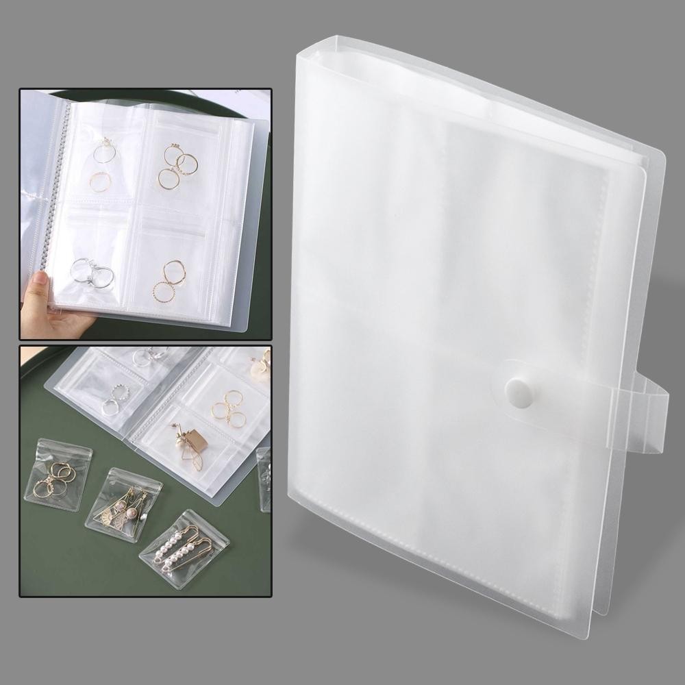 

SSW LIRUI Tempat Aksesoris Perhiasan Plastik Zipper Anti Oksidasi 80 Slot - LI22 - Transparent