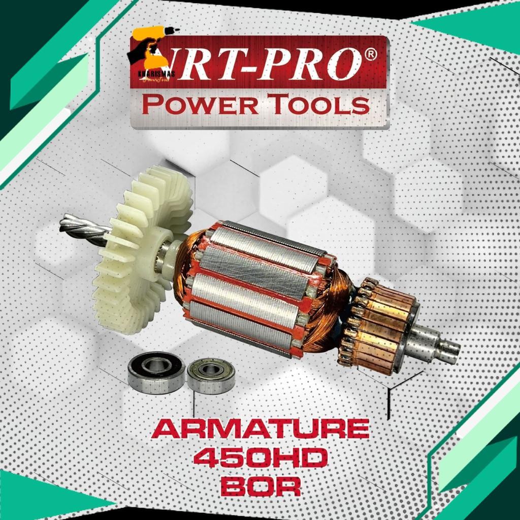 ARMATURE / ANGKER BOR 10MM 450 HD NRT-PRO