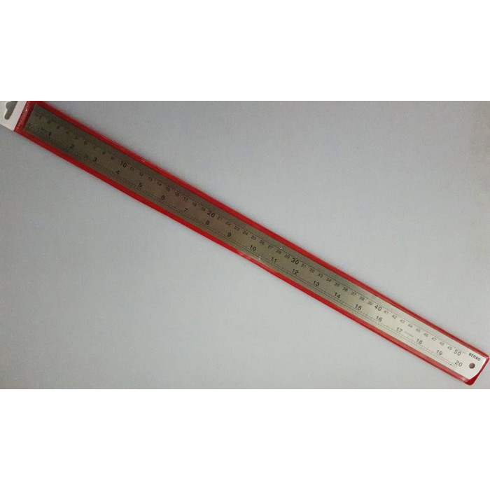 

KENKO 50cm penggaris besi stainless steel 50 cm