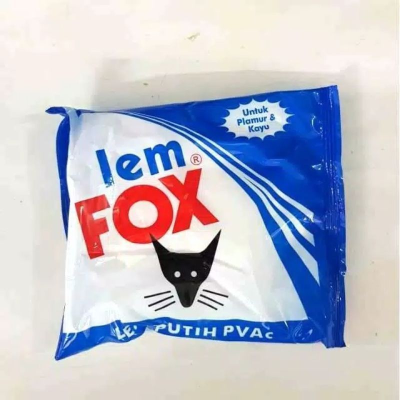 

Lem Fox / Lem Putih PVAc Fox 350 gram