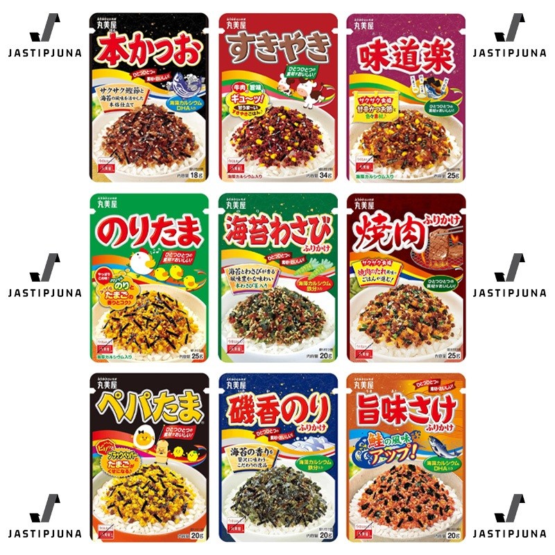 

Marumiya Furikake Rice Topping Abon Tabur Original Jepang