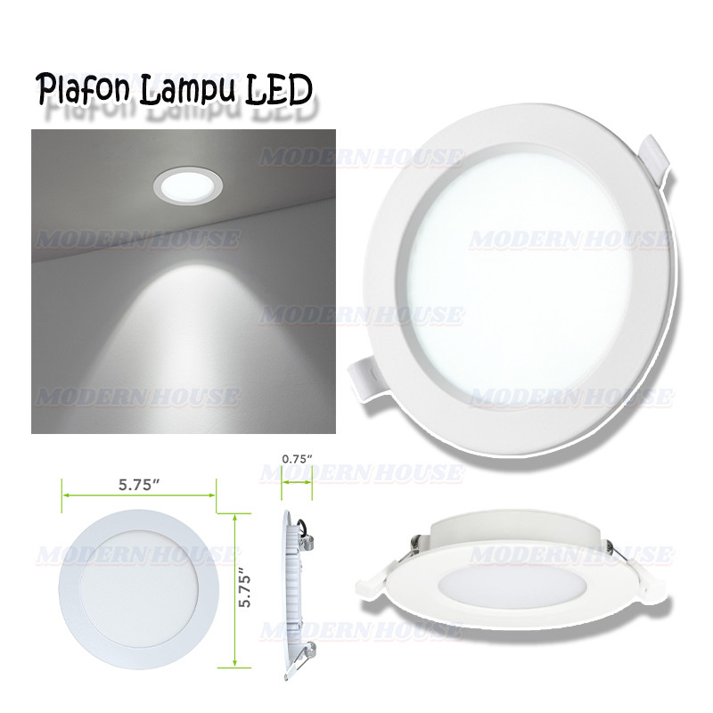 Panel LED / Lampu Downlight LED / Downlight Panel Led Inbow Bulat