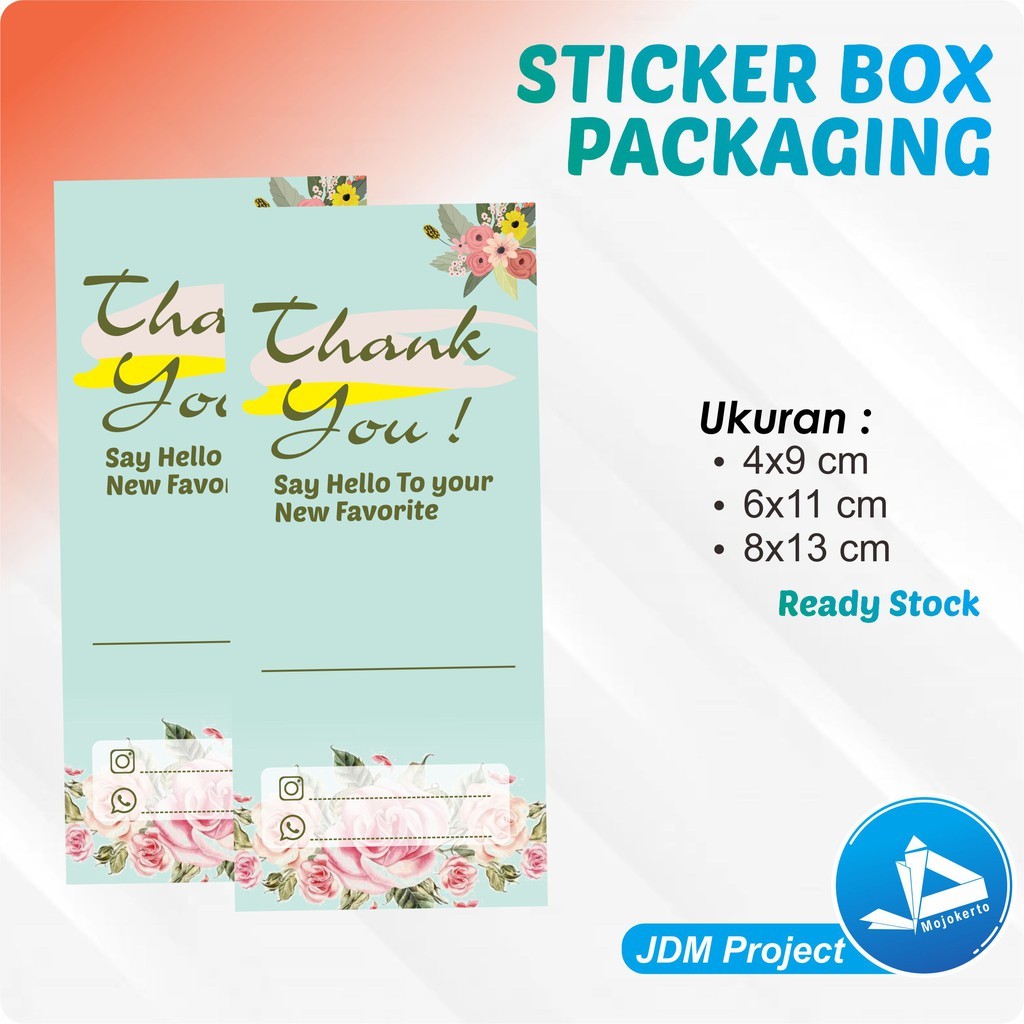 

Cetak Kilat - STIKER SEGEL KEMASAN PRODUK TERMURAH