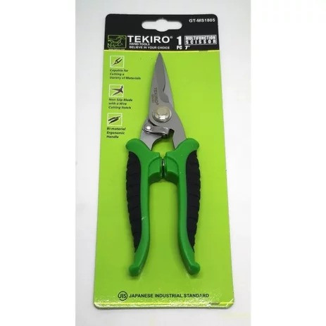 TEKIRO GUNTING SENG 7 INCH / gunting plat 7" TEKIRO / gunting serbaguna 7" TEKIRO