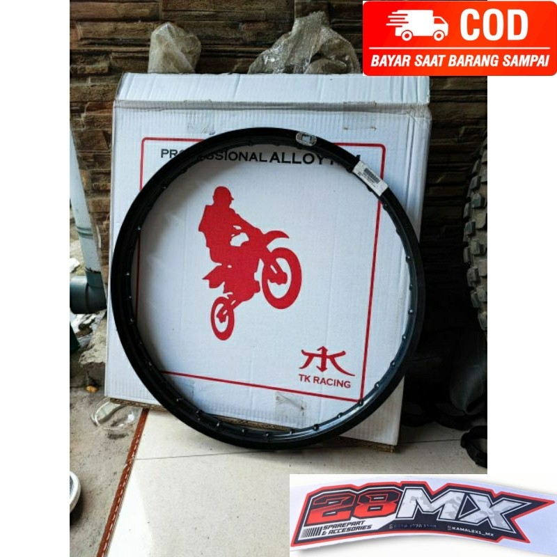 28MX PROMO VELG PELAK TK JAPAN ASLI ORI UKURAN 120 RING 18 WARNA HITAM BUKAN REPAINT ULANG LUBANG JA