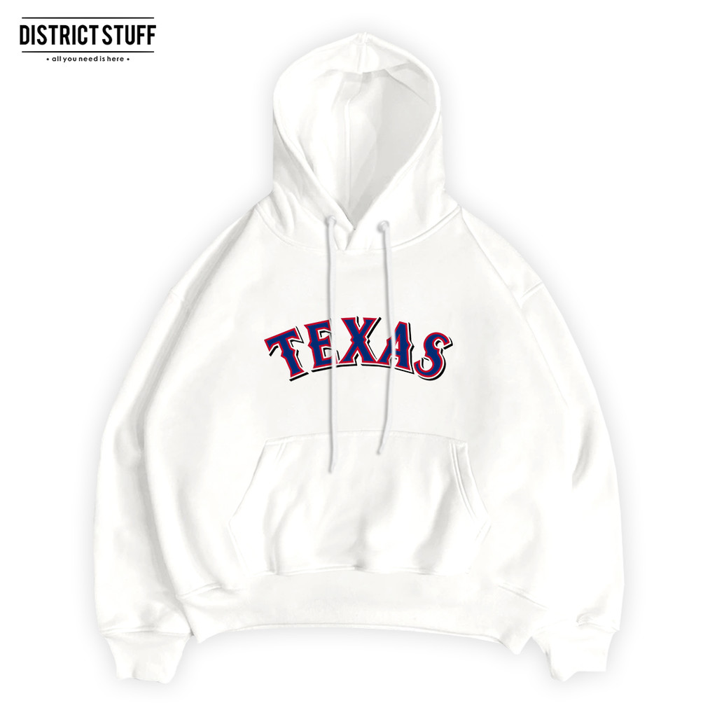 Hoodie Jumper Texas Jaket Pria Wanita Cotton Fleece Premium