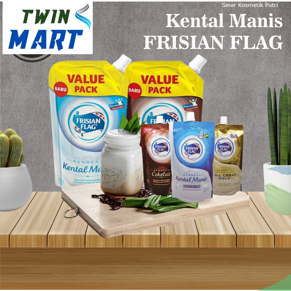 

Kental Manis FRISIAN FLAG / Frisian Flag Pouch / Topping Donat dan Kue