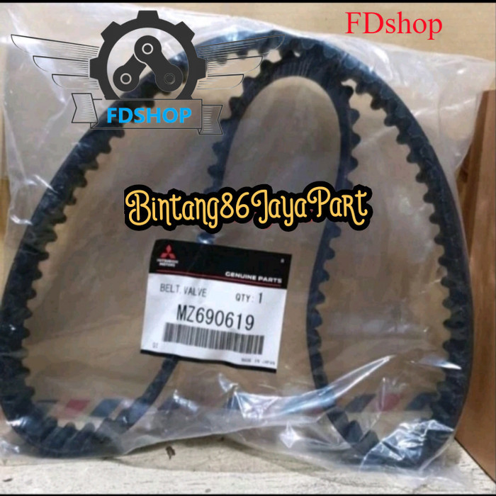 TIMING BELT MITSUBISHI T120SS KARBU CARBULATOR