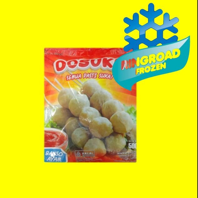 

DOSUKA BAKSO AYAM 500 GR - BAKSO AYAM PILIHAN