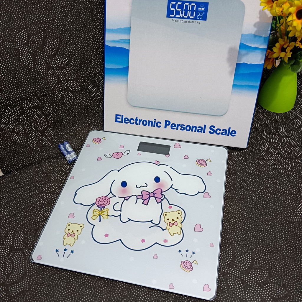 Timbangan Badan Sanrio | Timbangan Digital Lucu dan Akurat