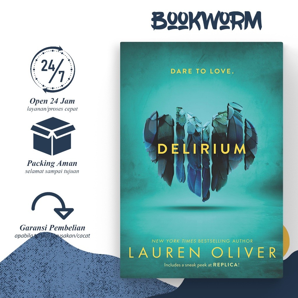 Buku Delirium by Lauren Oliver (English)