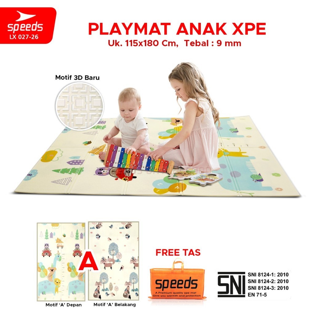 INSTAN/SAME DAY Speeds Playmat Playmate 027 Tikar