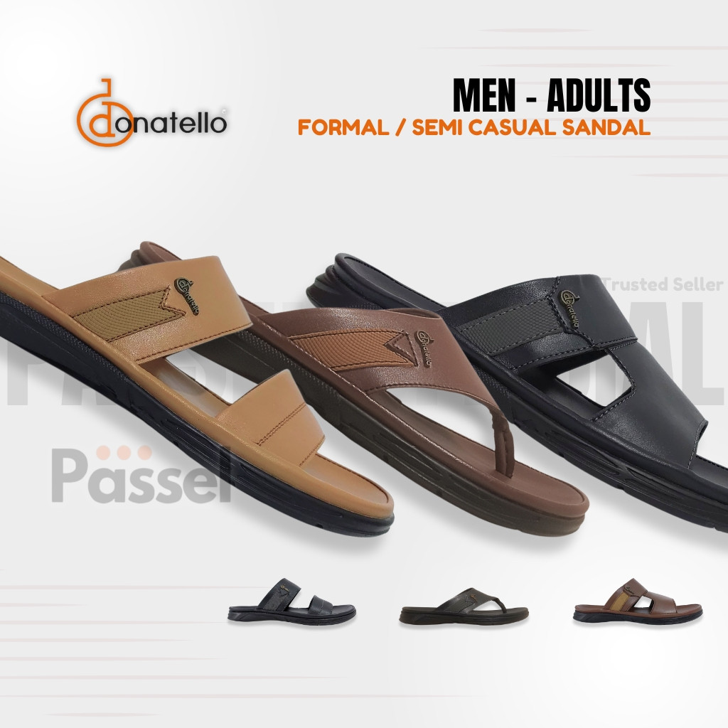 Donatello Sz. 39-43 Sandal Slip On / Sandal Jepit Pria Kasual | DM81051 / DM81052 / DM81053