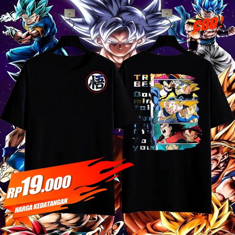 kaos Anime kaos animeDragon Ball T-shirt musim panas tipis sejuk pendek tidur tren modis versi Korea