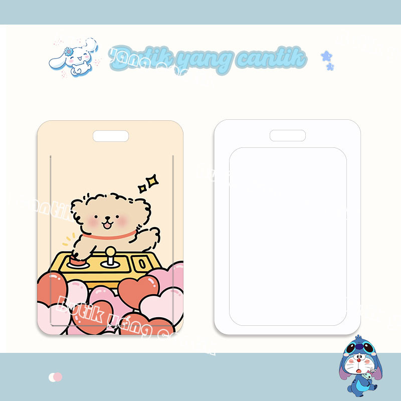 

ID CARD HOLDER, Tempat Kartu Sweet Puppy Couple, Cocok untuk Kantor/Sekolah, Kartu Pelajar/Kartu Transportasi, Kartu Akses, KTP, Flazz, Kartu Kredit Elektronik dan Uang Elektronik.