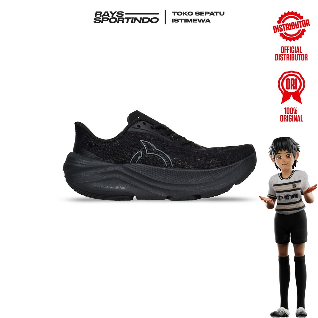 SEPATU RUNNING ORTUSEIGHT HYPERBLAST SHADOW