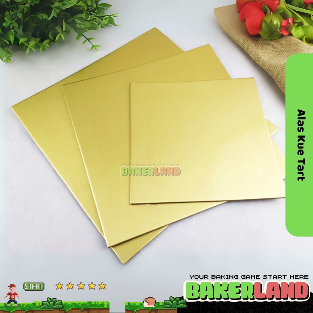 Tatakan Kue Gold / Alas Kue / Tatakan Kue Tart / Alas Kue Tart / Alas Kue Ulang tahun / Alas Kue Gol