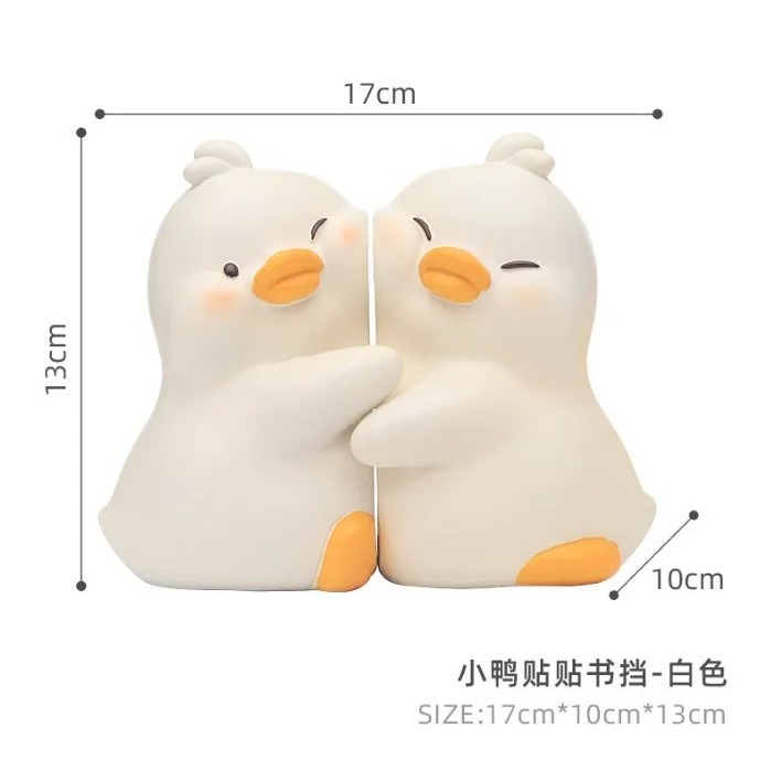 

Pembatas Buku Book Stand Book Pajangan Bebek 2 PCS Lucu Stand Holder Anti Slip Dekorasi