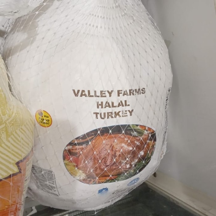 

Ayam kalkun Valley farmo halal Turkey 6.5 kg