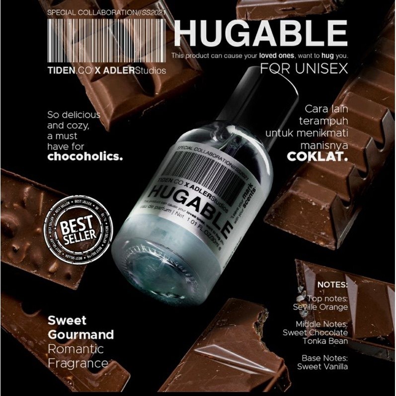SPECIAL COLLABORATION | TIDEN.CO X ADLERStudios Perfume | HUGABLE | Parfum Unisex