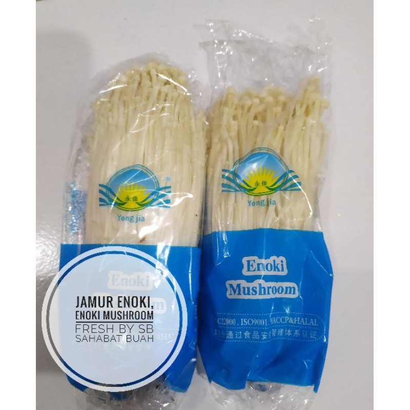 

UD BUAH 3 SAUDARA ENOKI MUSHROOM / JAMUR ENOKI IMPORT 1PACK