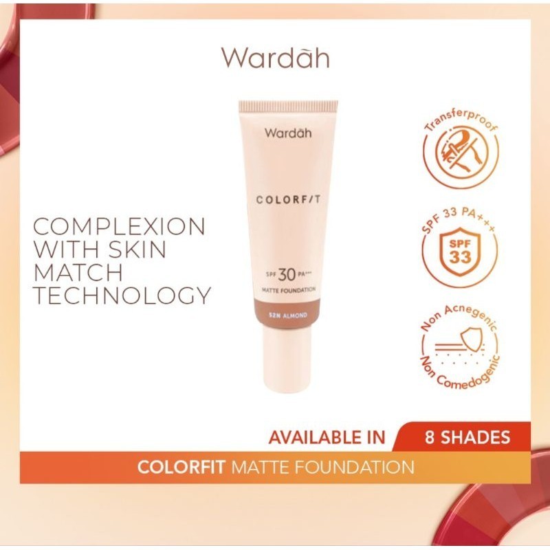 WARDAH COLORFIT MATTE FOUNDATION