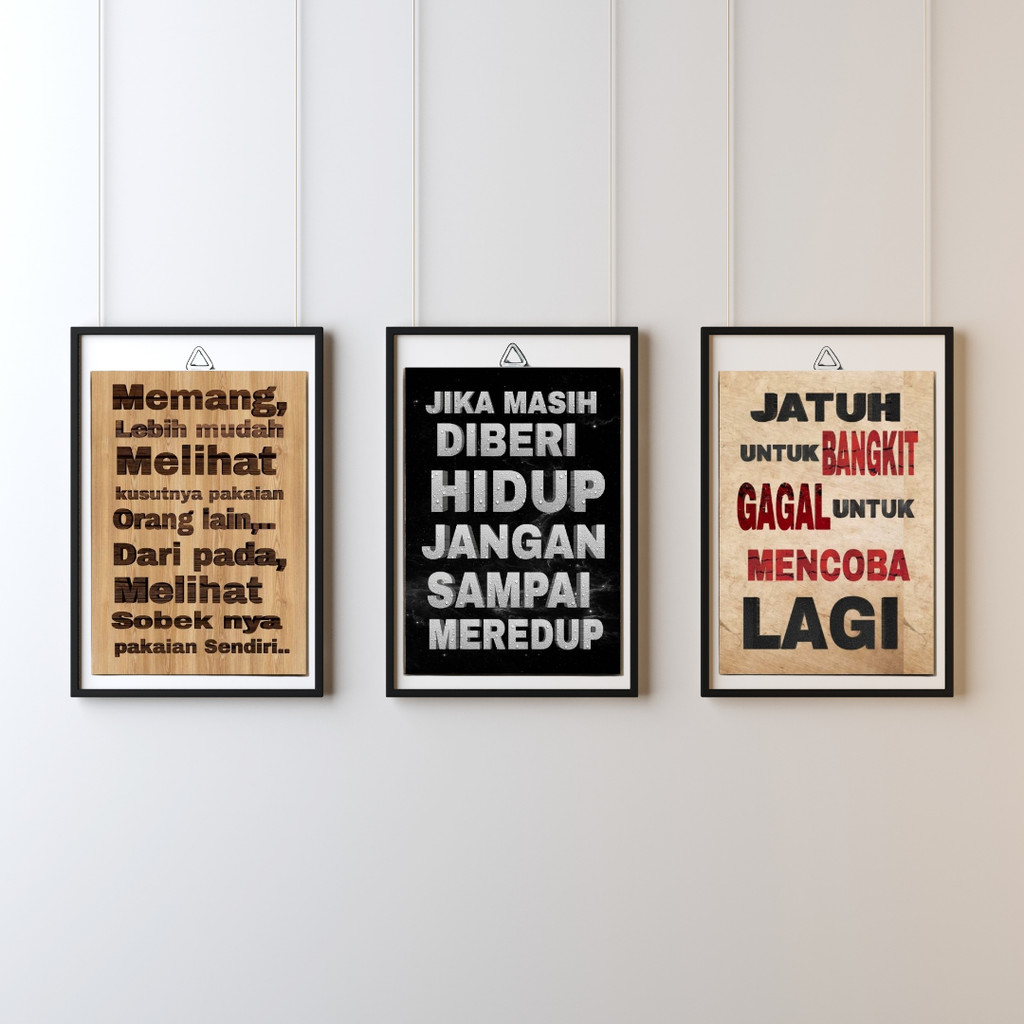 [AX]KATA KATA BIJAK HIASAN DINDING 50 JENIS,HIASAN RUANG TAMU,KAMAR TIDUR,RUANG KERJA