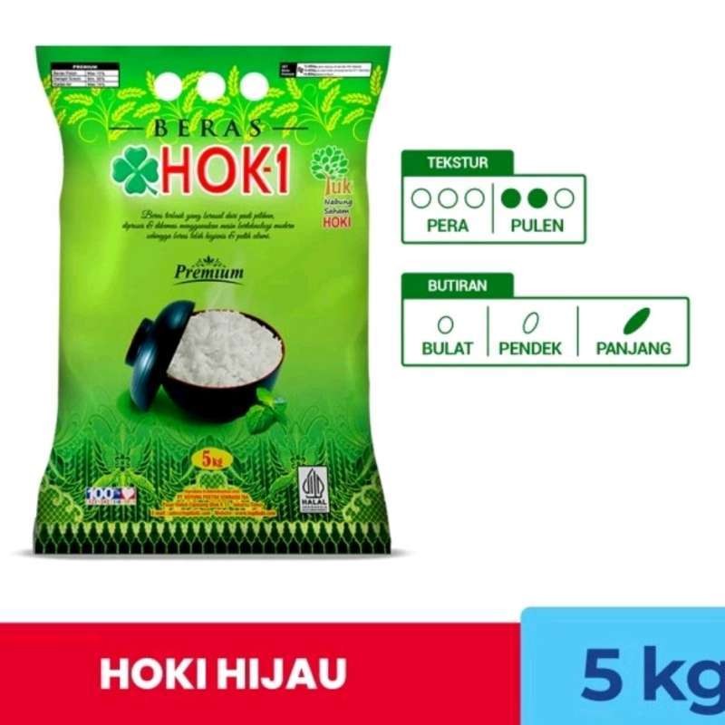 

Topi Koki Beras HOKI Hijau 5 kg