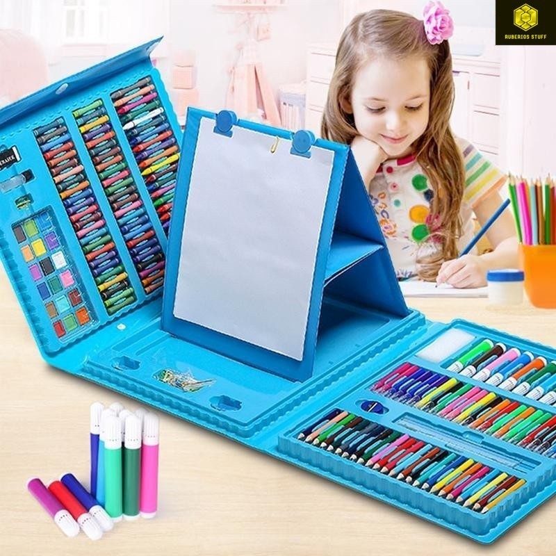 

Win Grosir - Crayon Set 208 Alat Mewarnai Warna Set 208pcs Pensil Warna Krayon Set / Crayon Set 42pcs 68pcs 86pcs 150pcs 178pcs 208pcs