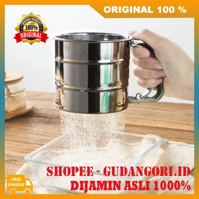 Saringan Ayakan Tepung Stainless Saringan Tepung Halus Ayakan Tepung Stainless Steel ORIGINAL