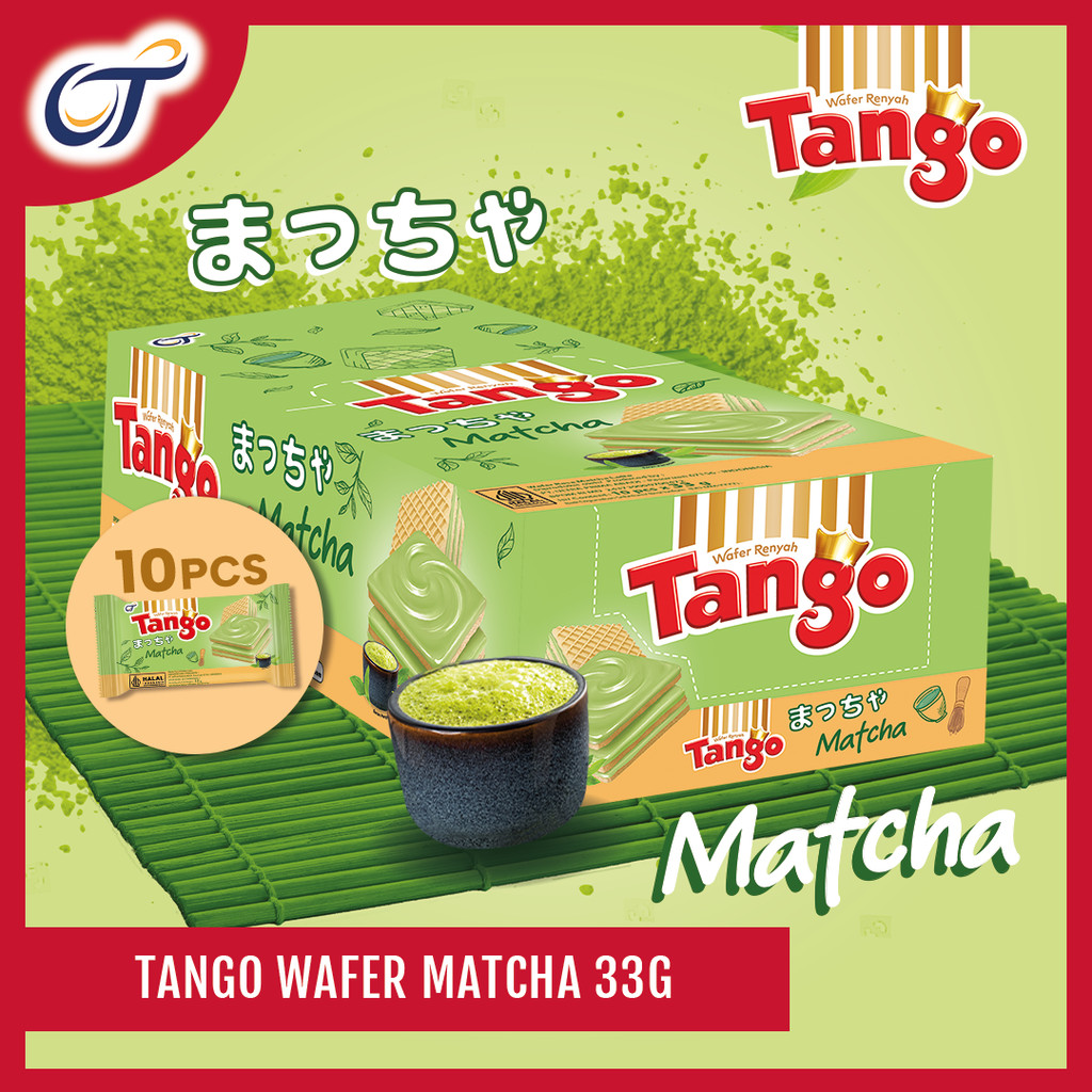 

Tango Wafer Premium Matcha 33GR [1 Box]