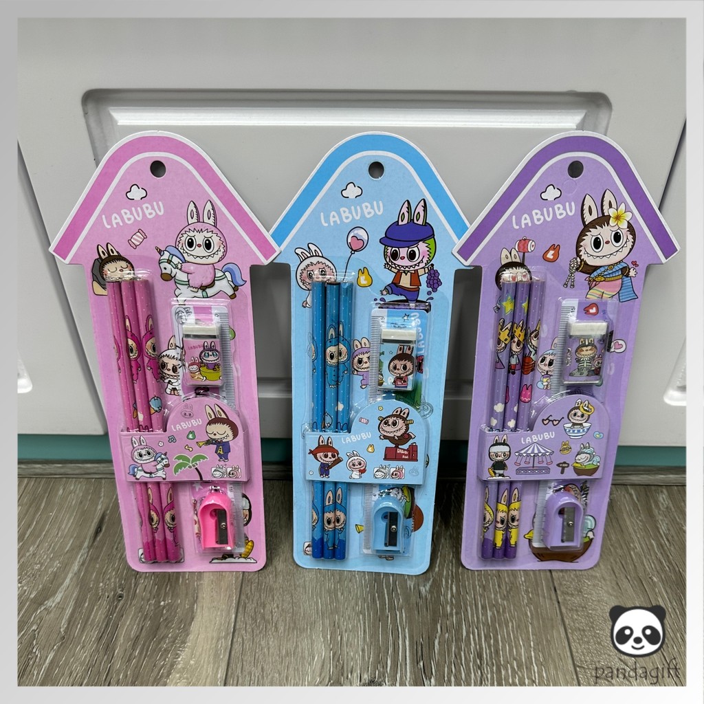 

Alat Tulis Set 6 in 1 Labubu Kuromi Murah Set Stationery Hadiah Anak Sanrio - GG0495