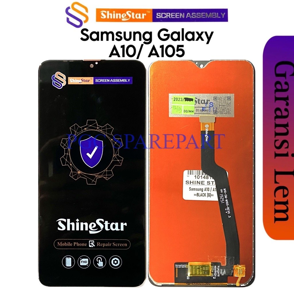 ORIGINAL SHINE STAR - LCD Touchscreen Fullset Samsung Galaxy A10 / M10 / A105 / M105 / SM-A105F A105