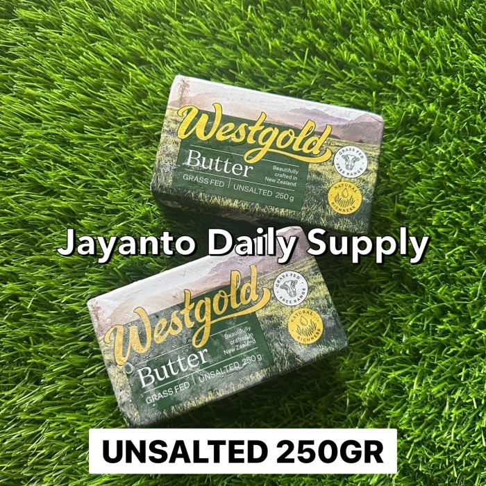 

[Promo] UNSALTED BUTTER WESTGOLD 250GR / MENTEGA TAWAR WEST GOLD IMPORT HALAL