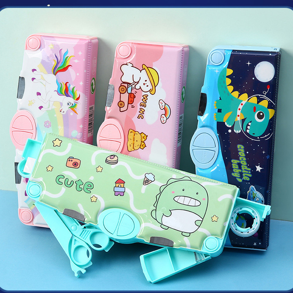 

Multi Functional Pencil Case Creative Astronaut Transformation Luminous Primary School Student Cute Fun Stationery Box