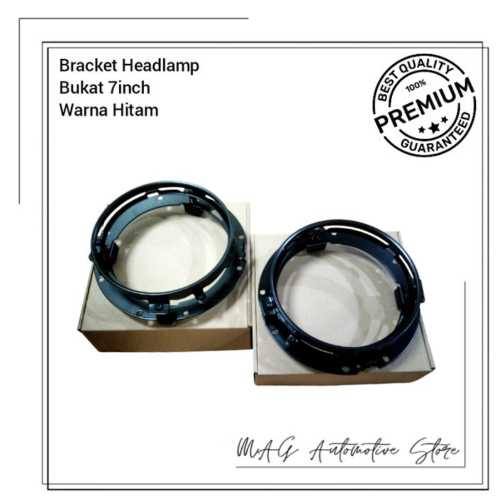 Bracket Breket Ring Headlamp 7 inch - Bracket Headlamp 7" BARU