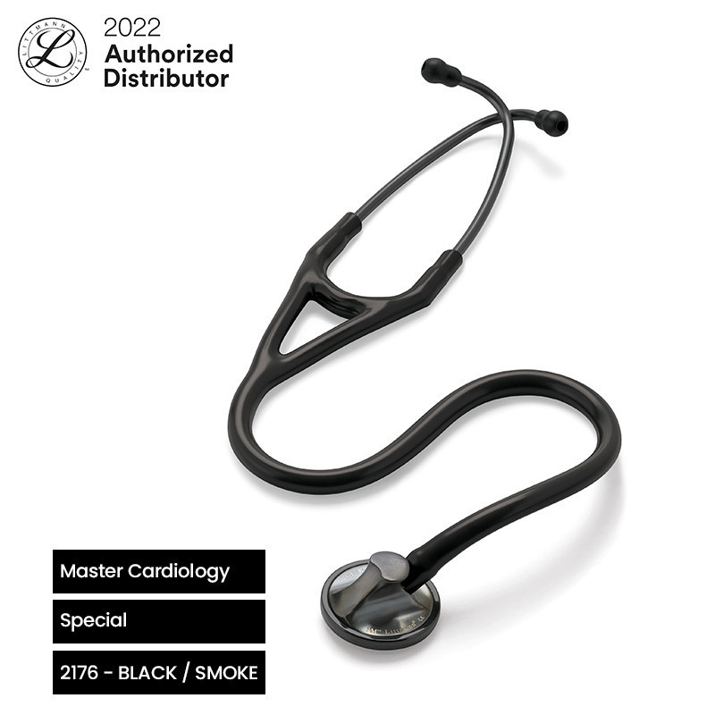 3M Littmann Stetoskop Master Cardiology Black Smoke 2176