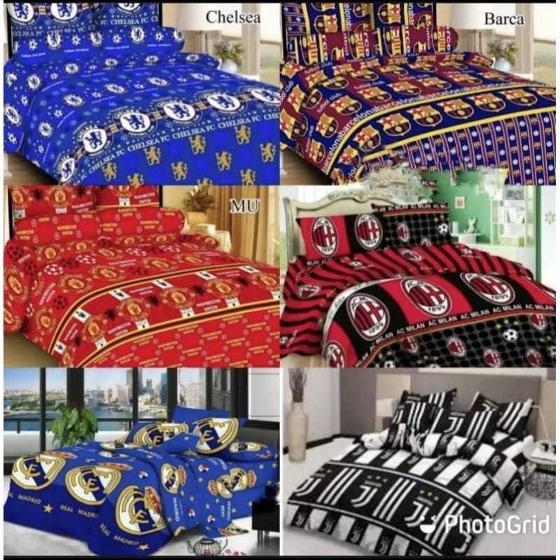 Sprei Motif Bola Ukuran 180x200, 160x200, 120x200 - Sprei Homemade Motif Bola Murah