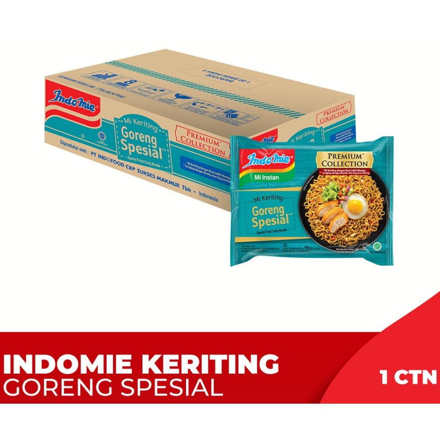

1 ctn - Indomie Keriting Goreng Spesial indofood