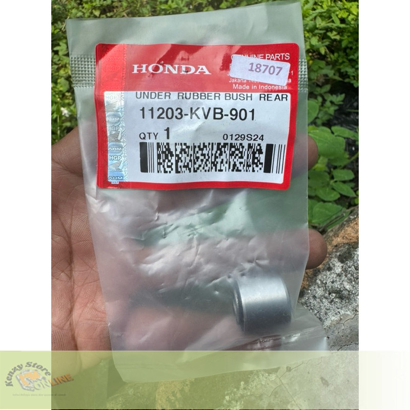 Kenzi - karet bosh dudukan shock belakang beat, vario, scoopy, pcx, adv Original AHM