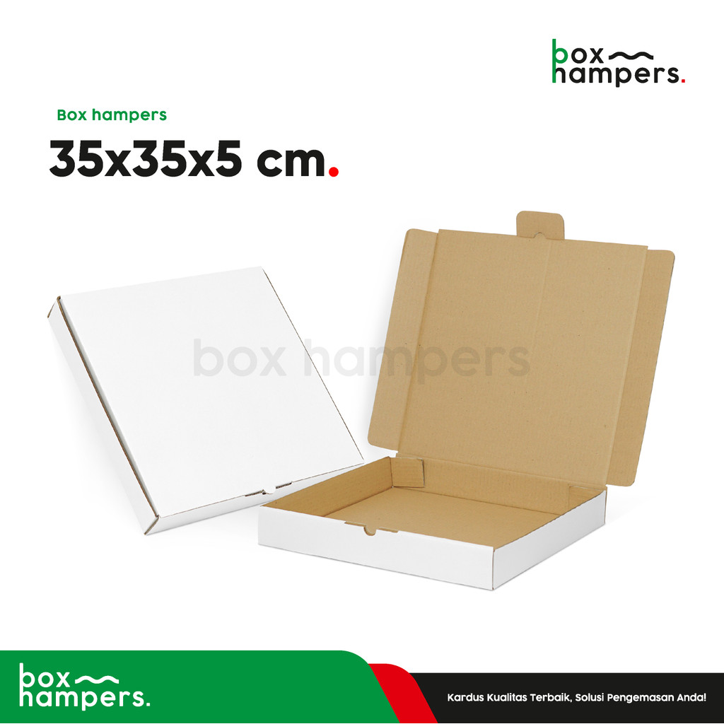 

Box 35x35x5 Kotak/Kemasan/Kardus/Packaging/Hampers/Box/Slip/karduskemasan/MailerBox/Tinggi5