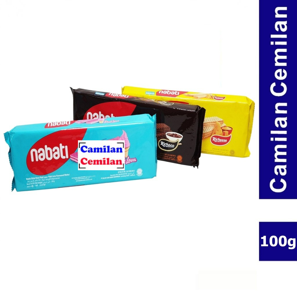 

Richeese Nabati Wafer Coklat Keju 100 gr