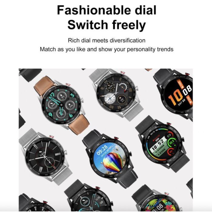 DT NO.1 DT95 Smartwatch Bluetooth Call Sport Heart Alt DT96 L13 L16