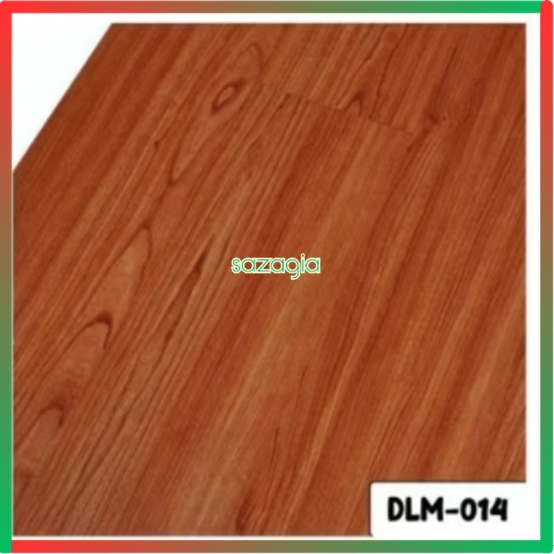 (SG) Stiker Lantai Vinyl Parket Vinyl Wallpaper Dinding